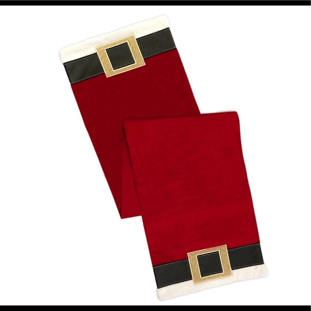 Santa Belt Table Runner- Christmas